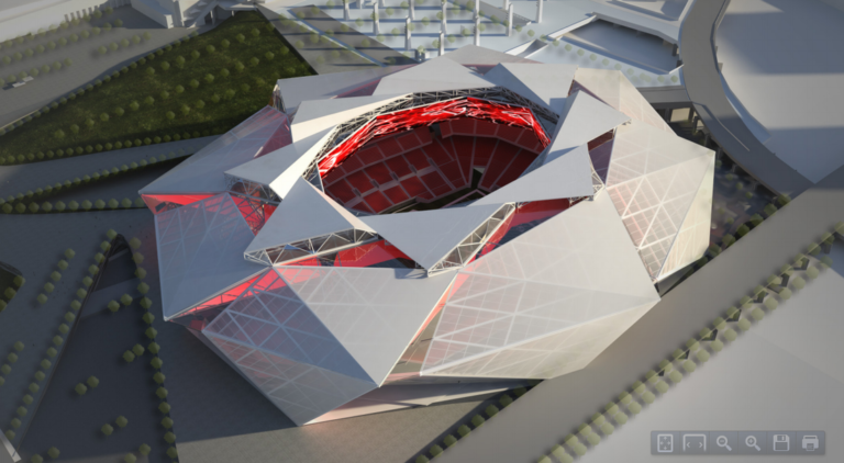 Parón en el proyecto de nuevo estadio para los Atlanta Falcons