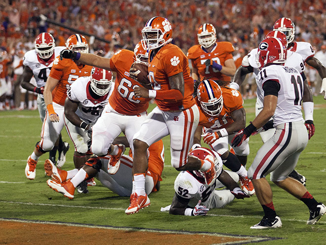 Clemson tumbó a Georgia