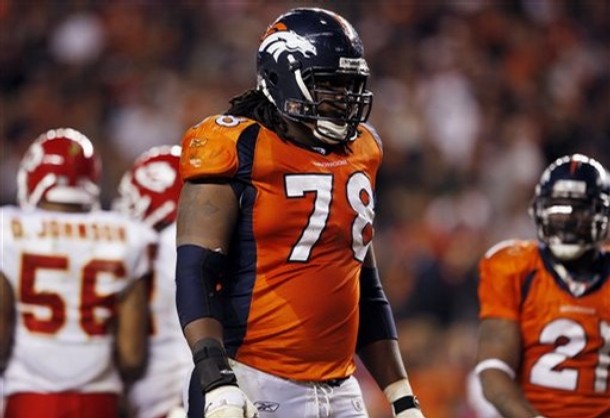 Los Broncos pierden a su tackle izquierdo