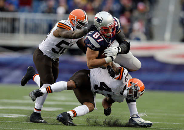 Rob Gronkowski se lesiona la rodilla