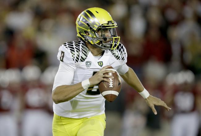 Mariota, un año más como Duck (AP)