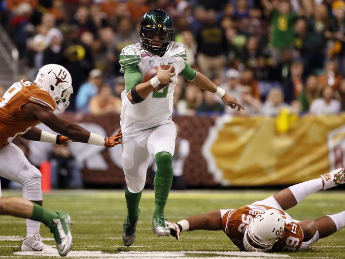 Oregon tumba a Texas en el adiós de Brown