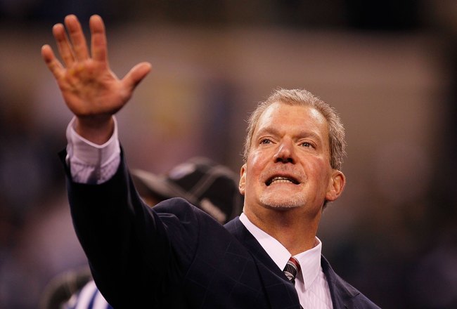 Jim Irsay, el peculiar dueño de los Colts (AP)
