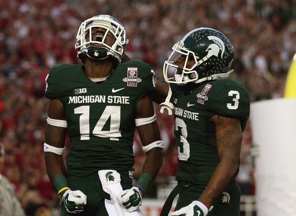 Michigan State se hizo grande en la Rose Bowl (AP)