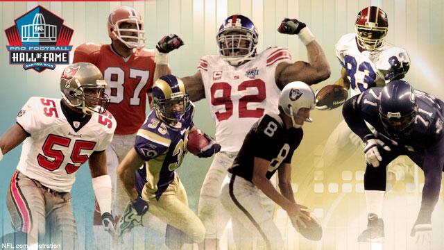 Jones, Strahan, Brooks, Williams y Reed al Hall of Fame