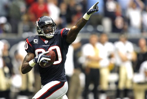 Andre Johnson, uno de los mejores WRs de la década (AP)