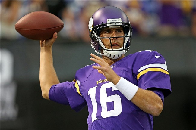 Matt Cassel empezará como titular en los Vikings