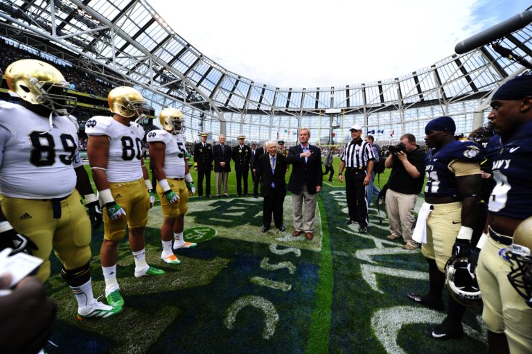 ¿Notre Dame vs. Boston College en Europa?