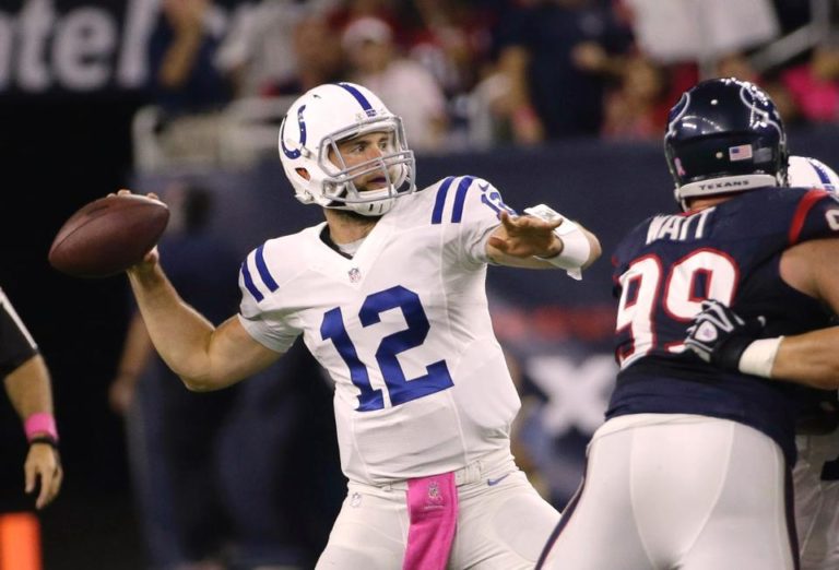 Andrew Luck y los Colts ganan la batalla de Houston