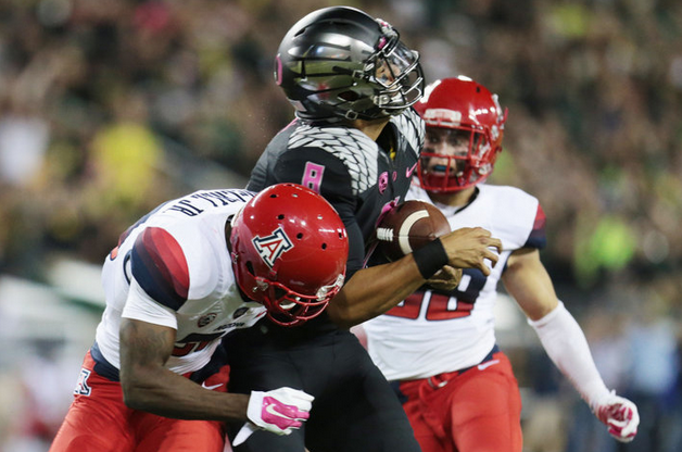 Arizona volvió a ser la bestia negra de Oregon (AP)