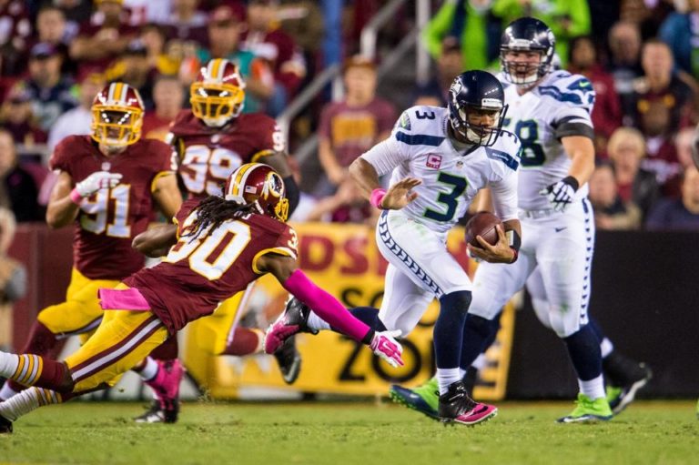 Russell Wilson domina a los Redskins