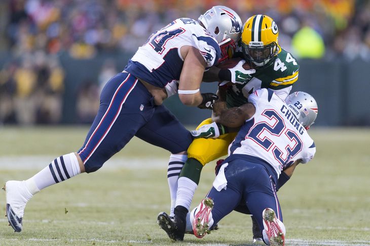 Los Patriots saben defender…y lo hacen muy bien.