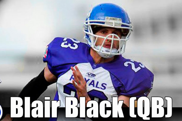 Blair Black será el nuevo quarterback de Osos Rivas