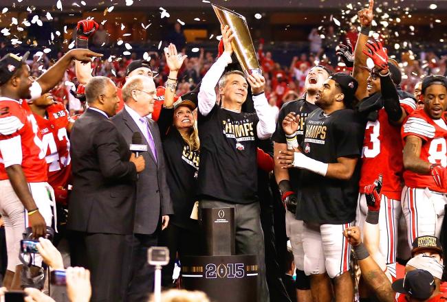 Urban Meyer vuelve a recoger un campeonato nacional