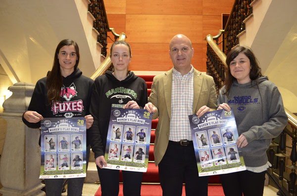 Torneo femenino de flag football en Gijón