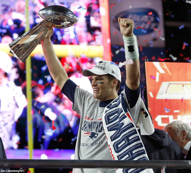 Los Patriots campeones en una Super Bowl memorable