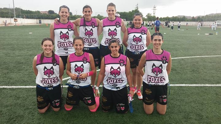 Firebats y Foxes 82 campeones de España de flag football