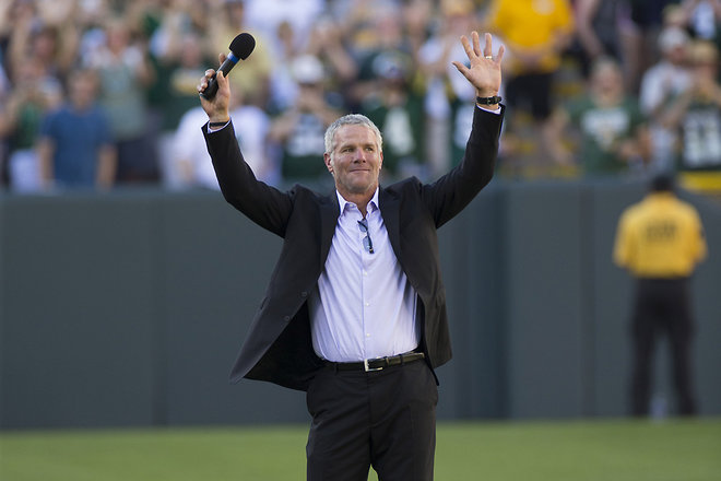 Emotiva inducción de Brett Favre en el HoF de los Packers