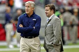 John Schneider y Peter Carroll, arquitectos de los Seahawks