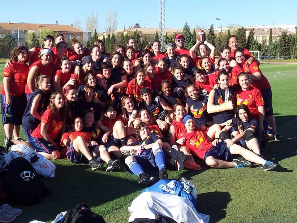 El combinado nacional en una de las concentraciones previas (FEFA)