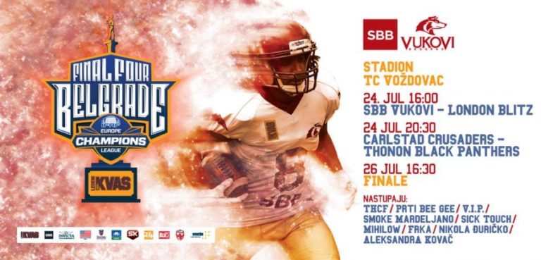 Segunda final four de la IFAF Champions League