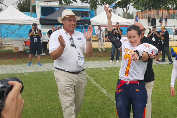 Bea Herzog, MVP de una noche histórica