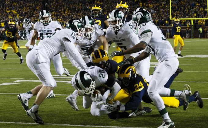 Michigan State derrota a Michigan en un final inolvidable