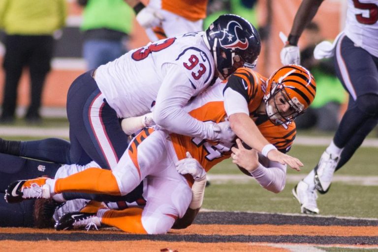 Los Houston Texans desactivan a los Bengals en el Monday Night