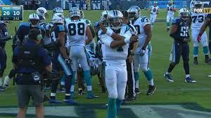 Cam Newton es practicamente imparable en las jugadas de goal line