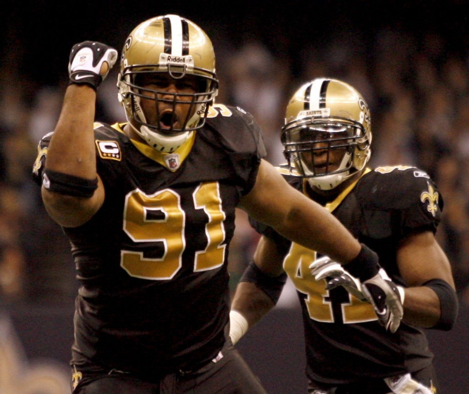 Smith en un partido con los Saints (Times-Picayune)