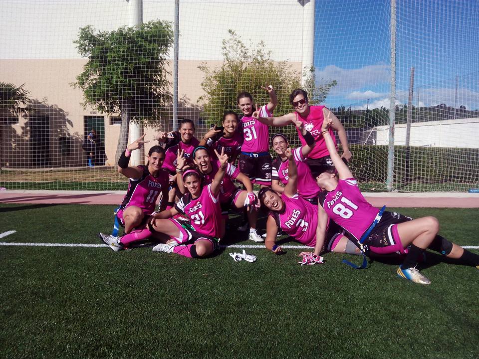 Foxes 82, campeonas de la Spanish Flag Bowl