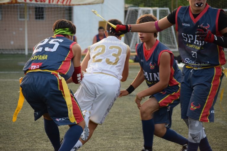 España plata en el Europeo Sub-15 de flag football