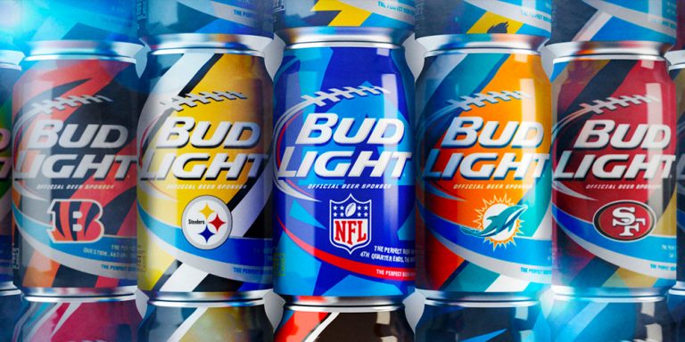 Bud Light vuelve a llevar la NFL a sus latas de cerveza