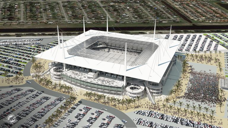 Los Miami Dolphins jugarán en el Hard Rock Stadium