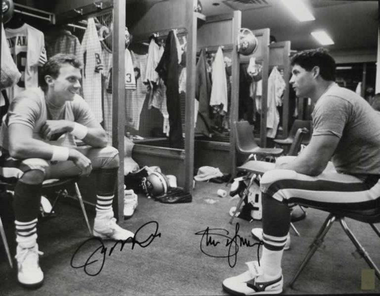 Joe Montana y Steve Young