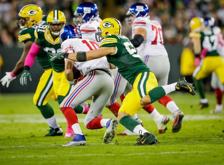 Los Packers superan a los Giants en el Sunday Night