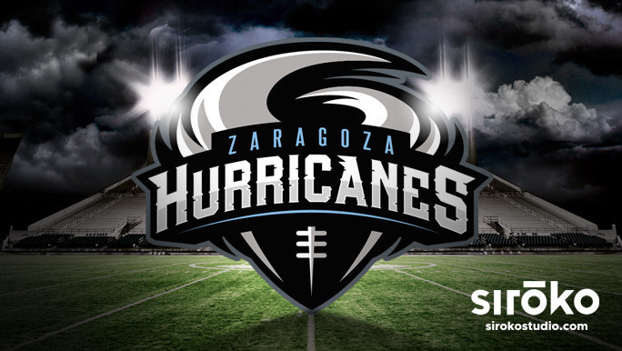 Siroko Studio renueva la imagen de los Zaragoza Hurricanes