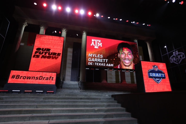 Los Browns convierten a Myles Garrett en el número uno del draft