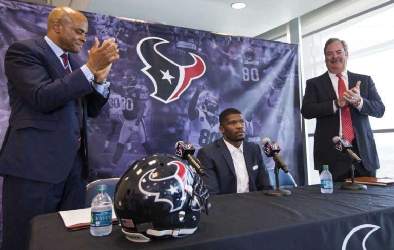 Andre Johnson se despide oficialmente como Texan