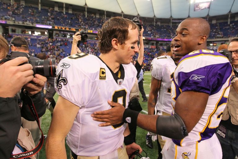 Adrian Peterson nuevo jugador de los New Orleans Saints