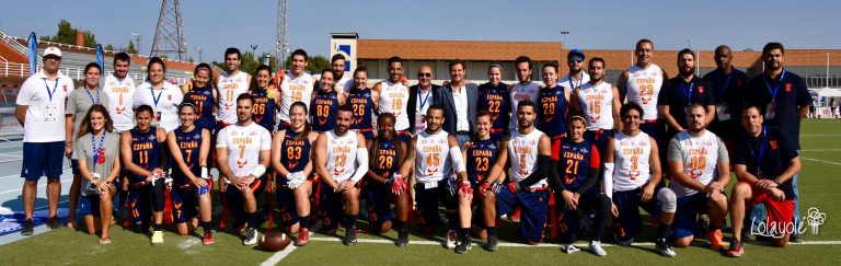 España se lleva dos bronces en el Europeo de flag football