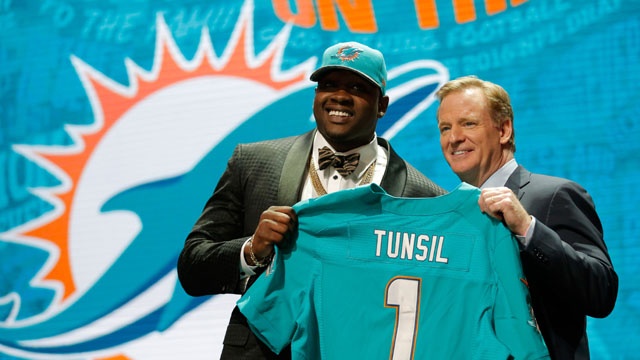 La agridulce noche del nuevo Dolphin Laremy Tunsil