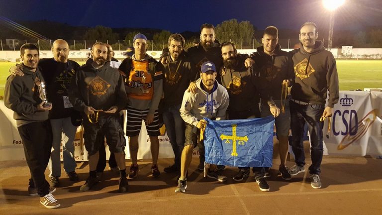 Asturias domina los nacionales de flag football