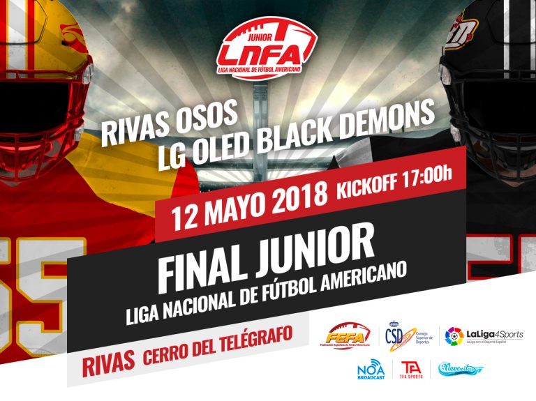 Osos y Black Demons buscan el campeonato nacional junior